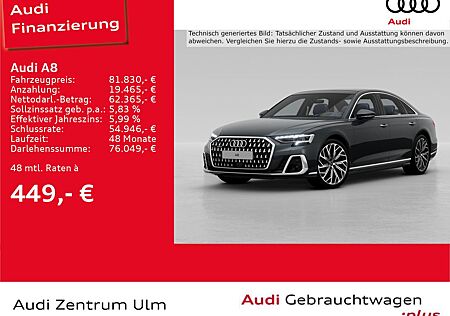 Audi A8 55 TFSI qu PANO STHZ VOLL! UPE:163.045.-
