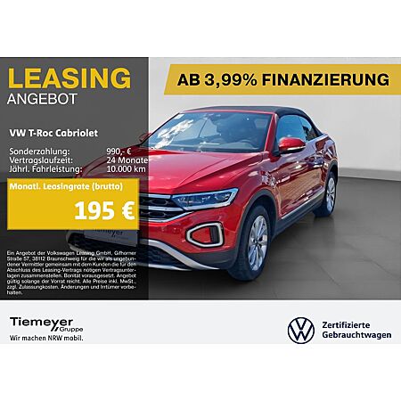 VW T-Roc leasen
