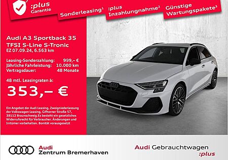 Audi A3 SPORTBACK 35 TFSI S-LINE S-TRON SONOS HUD AHK