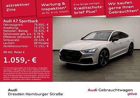 Audi A7 Sportback 55 TFSI in Suzukagrau Aktionspreis