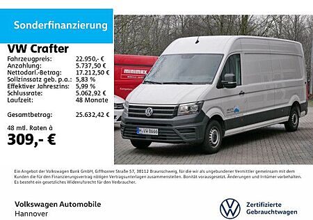 VW Crafter Volkswagen 35 Kasten langer Radstand 2.0 TDI Hochda