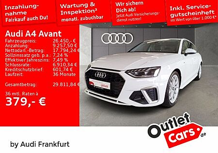 Audi A4 Avant 35 TDI S tronic S line LED AHK DAB Spor