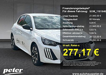 Peugeot 208 Allure 100 Drive+Navi+Sicht Paket