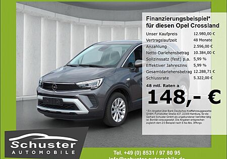 Opel Crossland X Crossland Elegance 1.2Turbo*Leder LED SHZ Tempo
