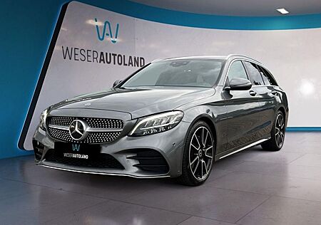 Mercedes-Benz C 220 C 220d T AMG LINE LED AHK 1.HAND S-HEFT