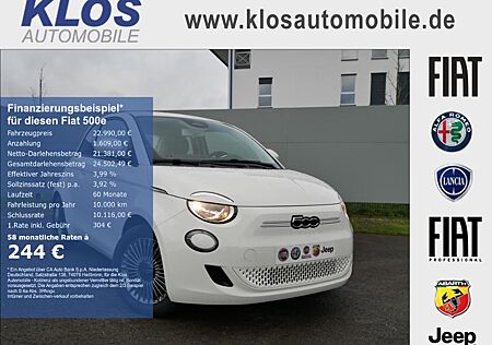 Fiat 500E ICON 42 kWh WINTER PARK KOMFORTPAK NAV ALU