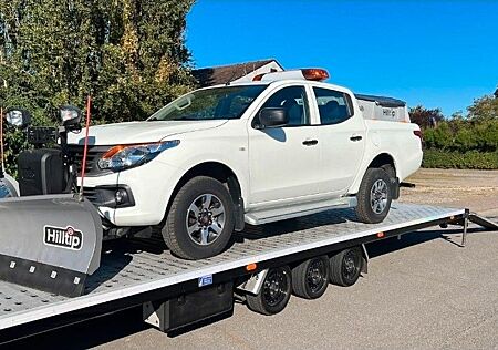 Fiat Fullback Winterdienst Hilltip V-Schneeschild + Streuer