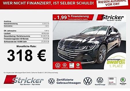 VW Arteon Volkswagen Shooting Brake Elegance 2.0TSI 318,-ohne