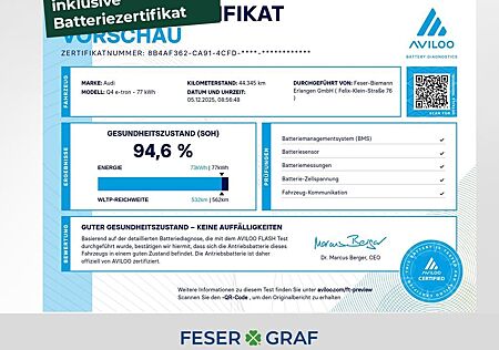 Audi Q4 e-tron 40 ACC AHK Matrix Navi Pano RüKa SONOS