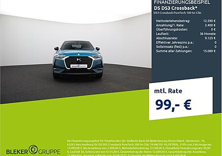 DS Automobiles DS3 Crossback PureTech 100 So Chic