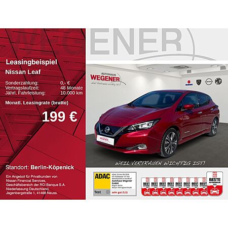 Nissan Leaf leasen