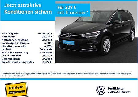 VW Touran Volkswagen 1.5 TSI Highline AHK 7-SITZER PANO ACC