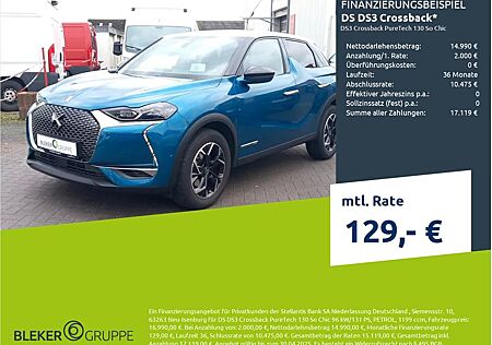 DS Automobiles DS3 Crossback PureTech 130 So Chic