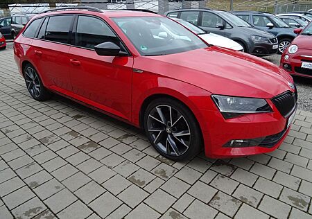 Skoda Superb Combi Sportline 4x4.Standheizung: Panoram