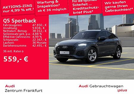 Audi Q5 Sportback 50 TDI quattro tiptronic S line LED