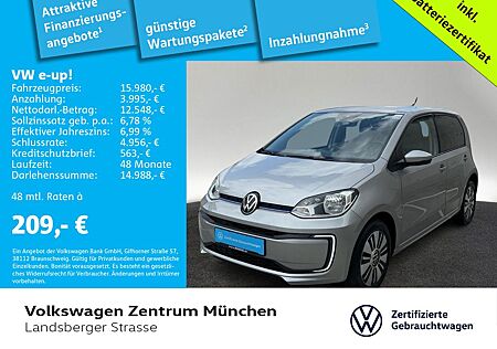 VW e-up! Volkswagen e-up! 61kW 1-Gang Style "Plus" CCS Sitzepaket 1-