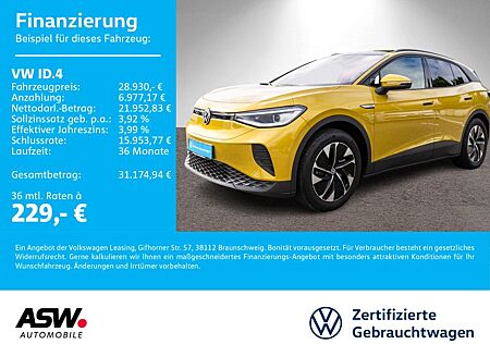 VW ID.4 Volkswagen Pro Performance Nav LED PANO Wärmepumpe AHK