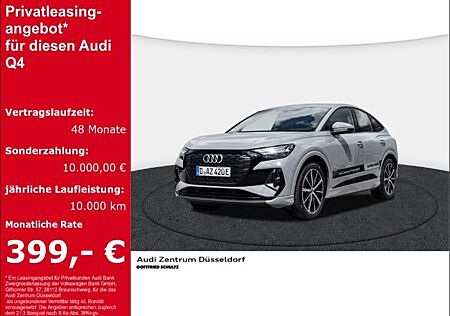 Audi Q4 e-tron Q4 Sportback 35 125 kW Sportpaket HUD Navi Leder