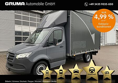 Mercedes-Benz Sprinter 319 CDI L2+SCHIEBEPLANE +AUTOM+MBUX+NEU