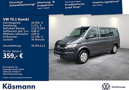 VW T6 Kombi Volkswagen T6.1 Kombi 2.0TDI 9-SITZER KLIMA