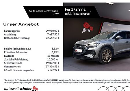 Audi Q4 e-tron Q4 Sportback e-tron 35 S-line EditionOne Navi Ma