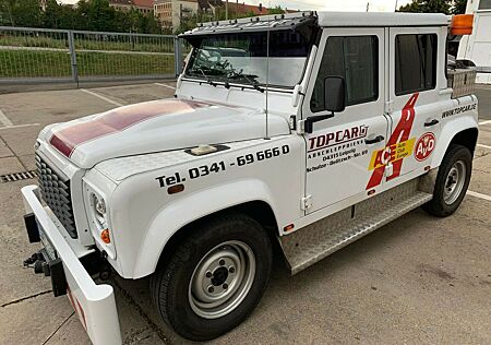 Land Rover Defender - Pannenhilfsfahrzeug mit Hubbrille