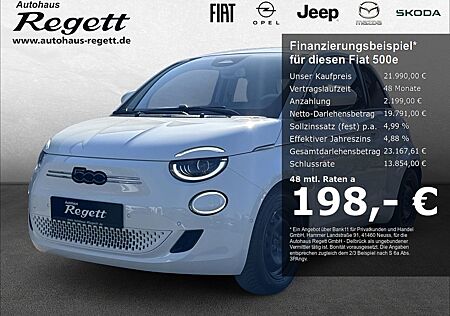 Fiat 500E La Prima by Bocelli*Navi*JBL*LED*ACC*Apple
