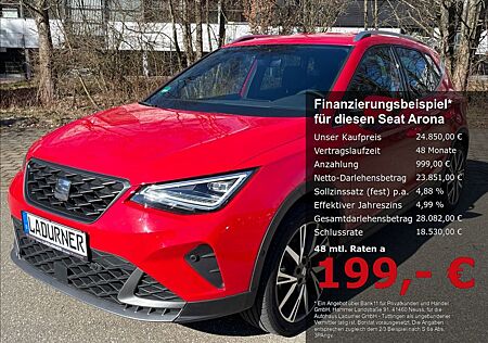 Seat Arona FR 1.0TSI DSG *999€ ANZAHLUNG / 199€ mtl