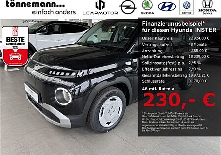 Hyundai Inster SELECT 42kWh+NAVI+RÜCKFAHRKAMERA+SMARTKEY