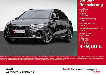 Audi A3 Sportback 45 HYBRID S LINE BLACKPAK AHK LM18