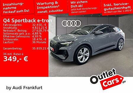 Audi Q4 e-tron Q4 Sportback 50 e-tron quattro LED AHK ACC HuD P
