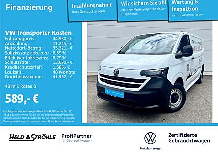 VW Volkswagen Transporter Kasten 2.0 TDI AHK LED PDC KAM