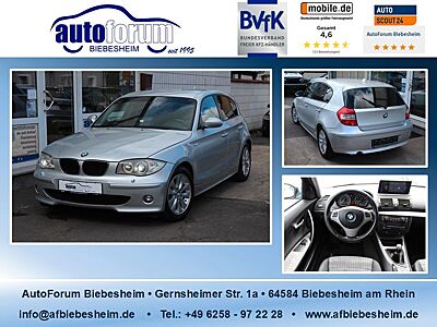 BMW 118i Klimaautomatik*Teilleder*Sitzhzg*Navi*Xenon