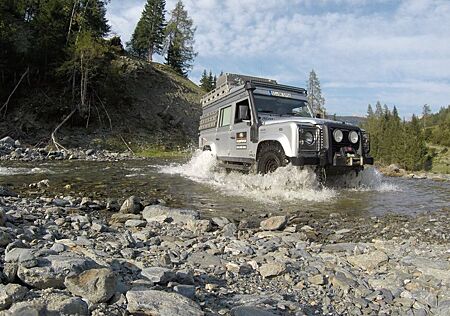 Land Rover Defender 110, TD4, in Expeditionsausstattung