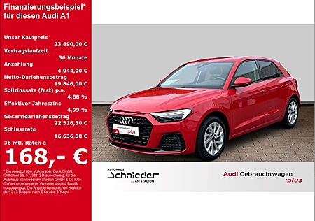 Audi A1 Sportback advanced 25 TFSI S-tronic+LED+LEDER