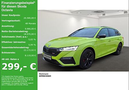 Skoda Octavia Combi 1 4 TSI RS iV DSG LED SHZ PDC LM
