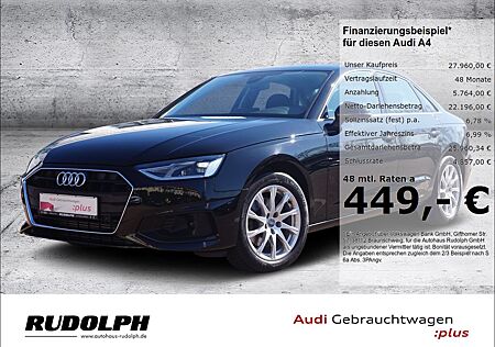 Audi A4 Lim. 40 TFSI S-tronic NAVI PDCv+h SHZ Tempoma