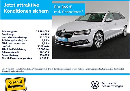 Skoda Superb Combi 2.0 TDI Style ACC KAMERA SHZ PDC