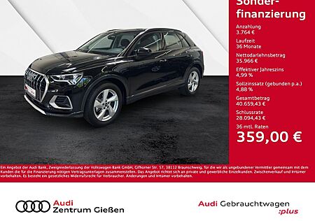 Audi Q3 35 TFSI advanced AHK LED Kamera Standheizung