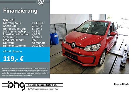 VW Up Volkswagen ! 4-türig Fahrerassistenzpaket GRA Kamera PDC