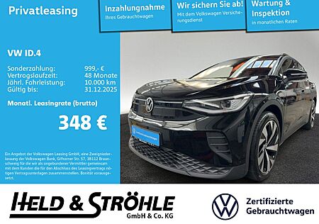 VW ID.4 Volkswagen Pro 210 kW IQ-LED NAV SPORTPAKET WÄPU 20"