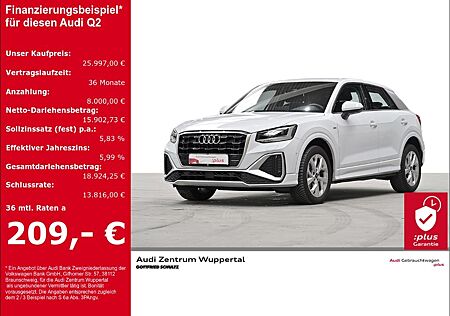 Audi Q2 30 TFSI S-LINE STANDHZG KAMERA LED SHZ GARANT