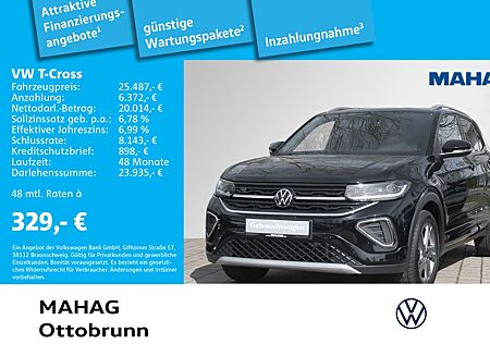 VW T-Cross Volkswagen 1.5 TSI R-Line IQ.LIGHT Navi AHK ACC Rea