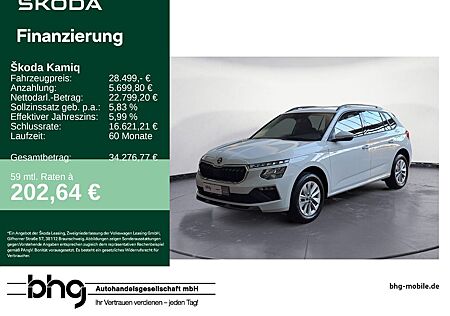 Skoda Kamiq Selection 1,0 TSI 6-Gang-Schaltgetriebe