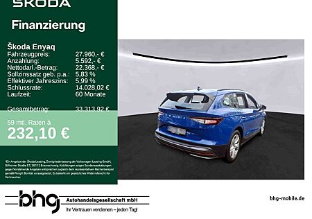 Skoda Enyaq 60 KAMERA PDC vuh KLIMA SHZ TEMPOMAT