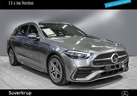 Mercedes-Benz C 300 e T AMG DISTR SPUR PANO 360 AHK PDC SHZ