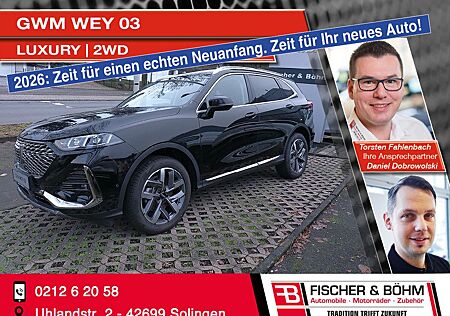 GWM Wey 03 Luxury - 2WD