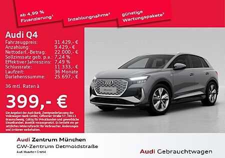 Audi Q4 e-tron Q4 35 e-tron S line ACC/HuD/Kamera/Navi+