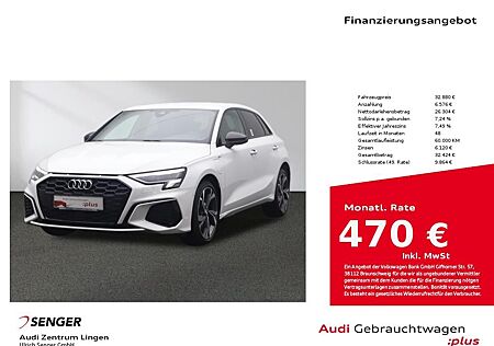 Audi A3 Sportback 45 TFSI e S line S tronic MMI LED