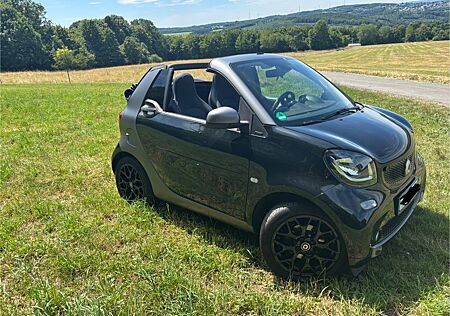 Smart Roadster fortwo Turbo Twinamic Cabrio schwarz 90 PS 66KW